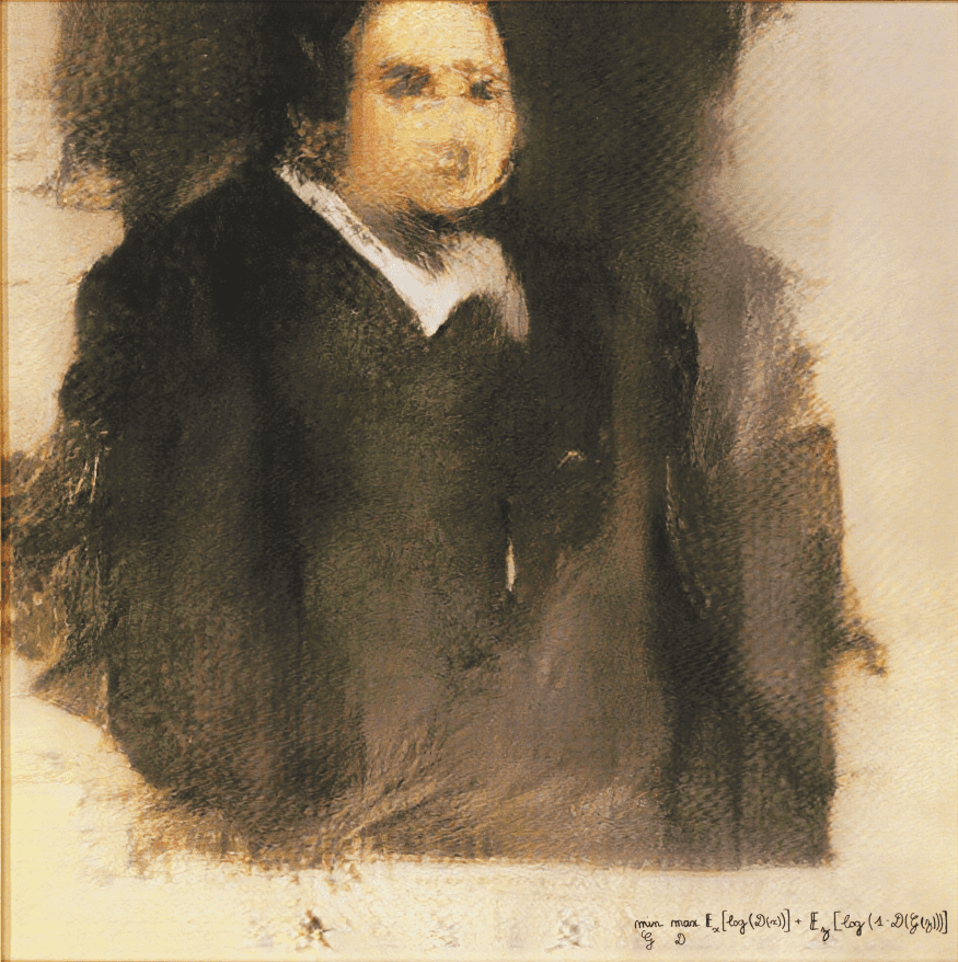 Portrait of Edmond de Belamy. Cortesy: Christie`s
